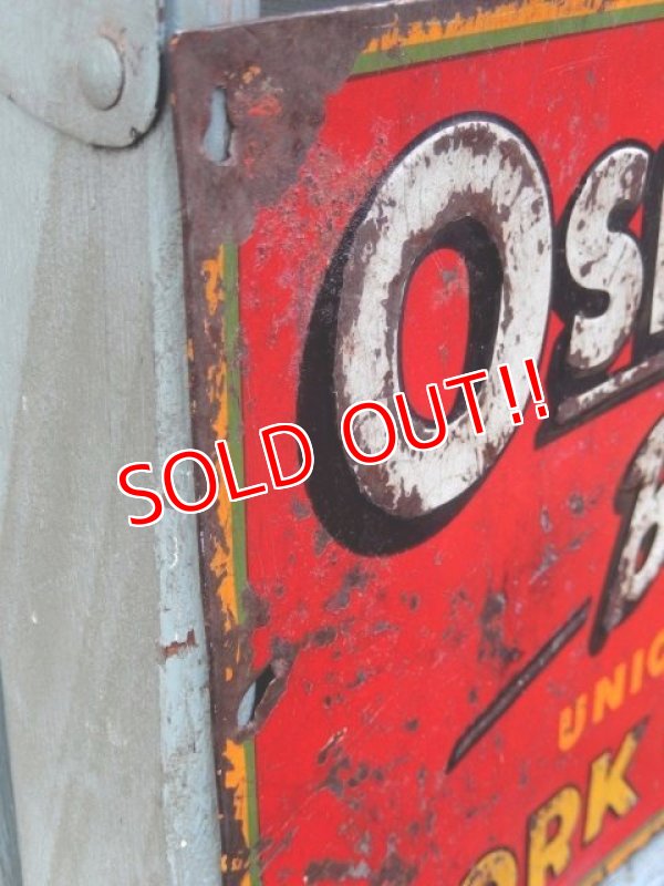 画像6: dp-161218-01 OSHKOSH / 1950's Metal Sign