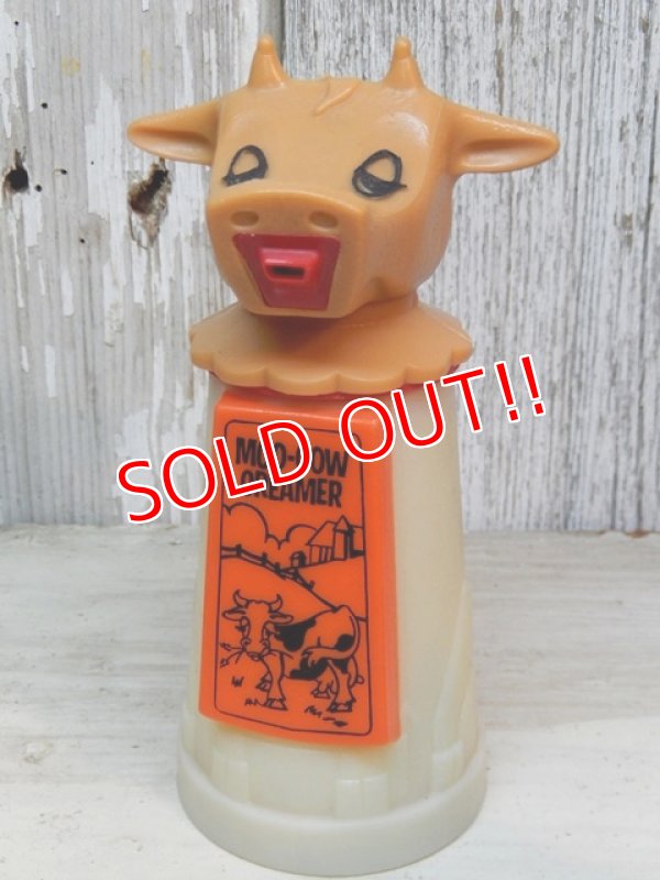 画像1: dp-161218-24 Whirley / 60's-70's Moo-Cow Creamer "Orange"