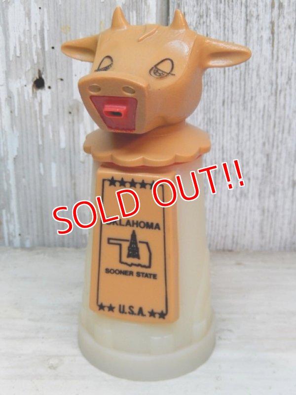 画像1: dp-161218-21 Whirley / 60's-70's Moo-Cow Creamer "OKLAHOMA"