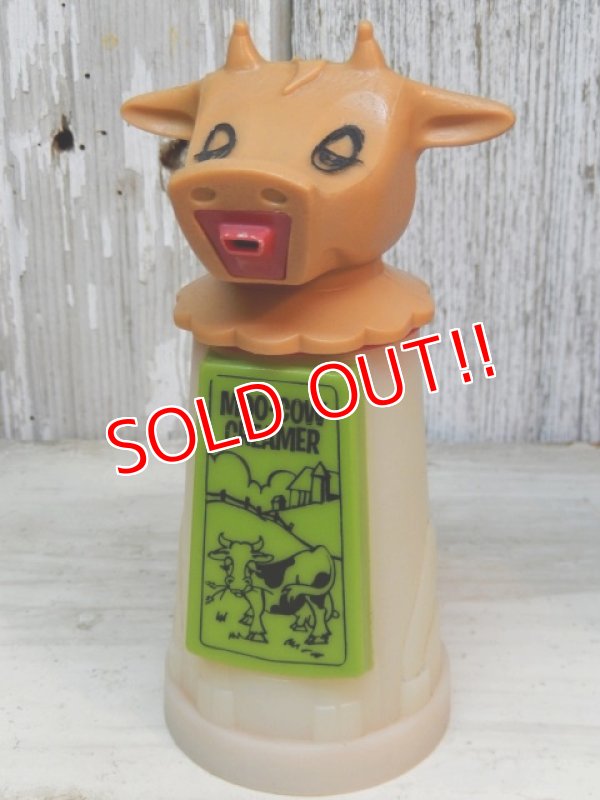 画像1: dp-161218-25 Whirley / 60's-70's Moo-Cow Creamer "Green"