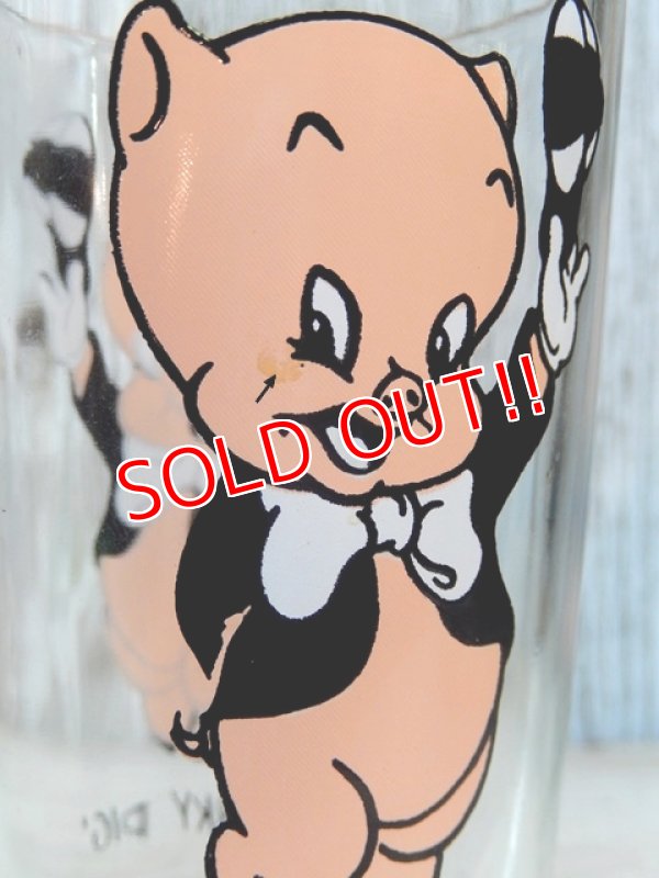 画像3: gs-170111-02 Porky Pig / PEPSI 1973 Collector series glass (short)