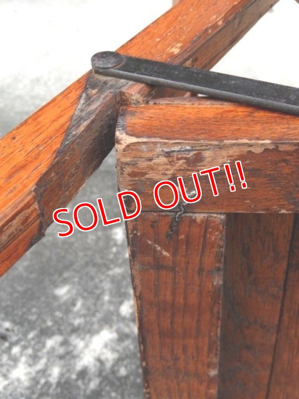 画像9: dp-170111-22 Vintage Wood Folding Chair