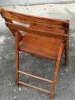 画像5: dp-170111-22 Vintage Wood Folding Chair