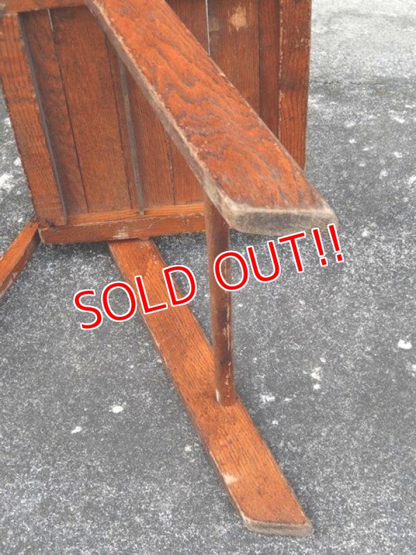 画像8: dp-170111-22 Vintage Wood Folding Chair