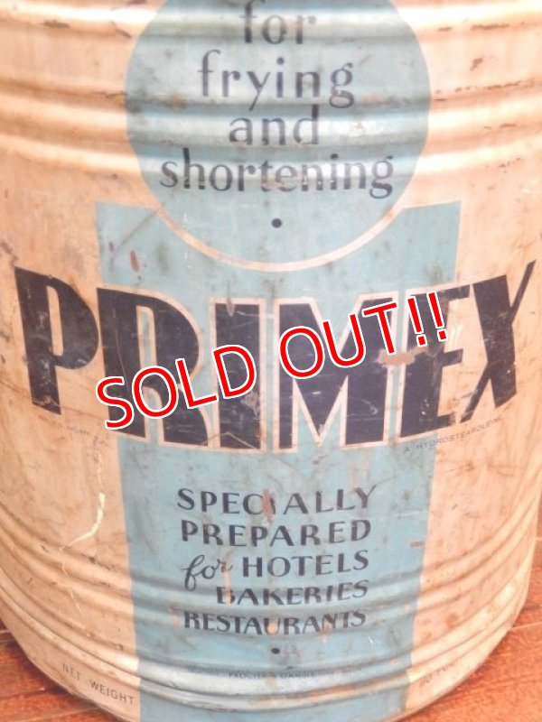 画像3: dp-170301-03 PRIMEX / Vintage Shortening Can