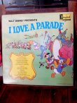 画像4: ct-170301-05 Walt Disney Presents / I LOVE A PARADE 70's Record