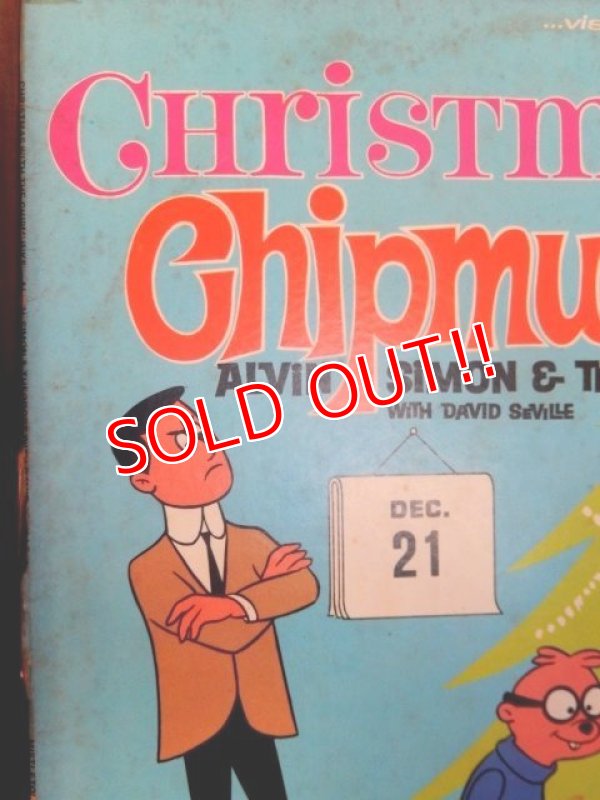画像3: ct-170301-07 Christmas with the Chipmunks / 60's Record
