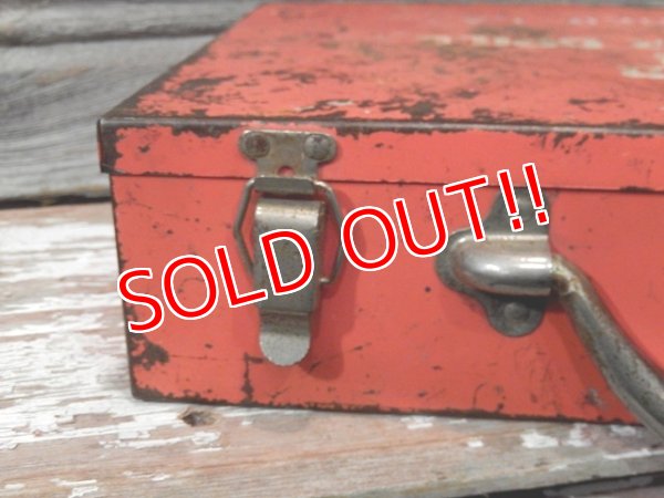 画像3: dp-170301-38 Red Head / Vintage Hammer Drill Tool Box