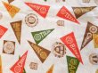 画像2: dp-170305-06 Vintage College Pennant Fabric