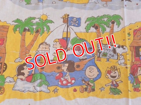画像4: ct-170305-07 PEANUTS / 70's Flat Sheet (Twin)