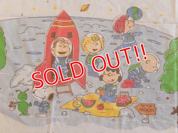 画像3: ct-170305-07 PEANUTS / 70's Flat Sheet (Twin)