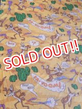 画像: ct-170305-08 Road Runner & Wile E. Coyote / 70's Flat Sheet (Twin)
