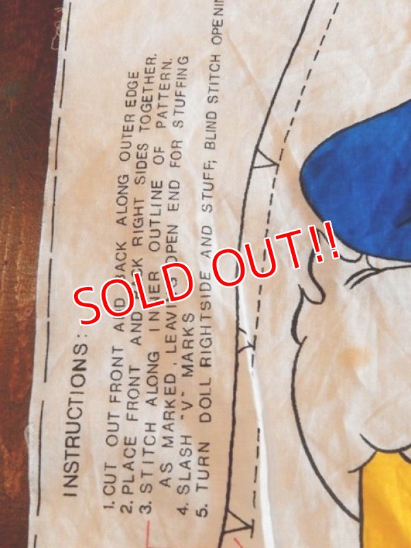 画像3: ct-151014-28 Donald Duck / 1970's Pillow Doll Kit