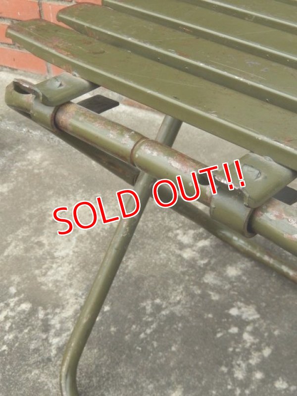 画像8: dp-170301-01 U.S. ARMY Metal Folding Chair