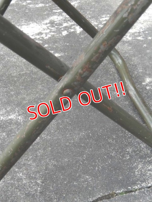 画像4: dp-170301-01 U.S. ARMY Metal Folding Chair