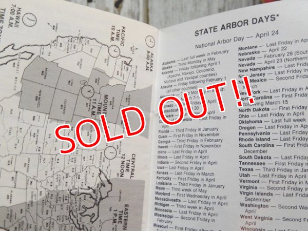 画像5: ct-161218-23 Smokey Bear / 1987 Appointment Book