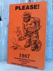 画像1: ct-161218-23 Smokey Bear / 1987 Appointment Book