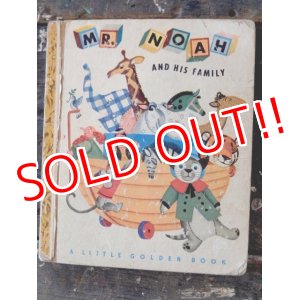 画像: bk-170301-04 MR.NOAH And His Family / 50's Little Golden Book