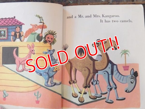 画像4: bk-170301-04 MR.NOAH And His Family / 50's Little Golden Book