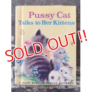 画像: bk-170301-03 Pussy Cat Talks to Her Kittens / Vintage ELF Books