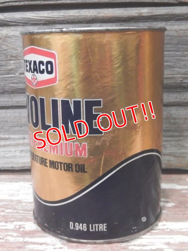 画像2: dp-150701-01 TEXACO / HAVOLINE Super Premium Motor Oil Can