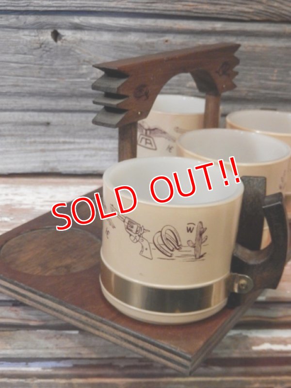 画像10: kt-170301-06 Anchor Hocking × Siesta Ware / 1960's-1970's Western Mug Set