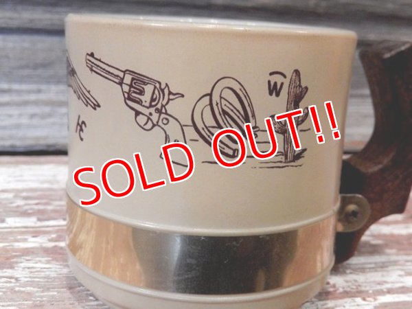 画像2: kt-170301-06 Anchor Hocking × Siesta Ware / 1960's-1970's Western Mug Set