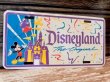 画像1: ct-170401-02 Disneyland / 1990's License Plate