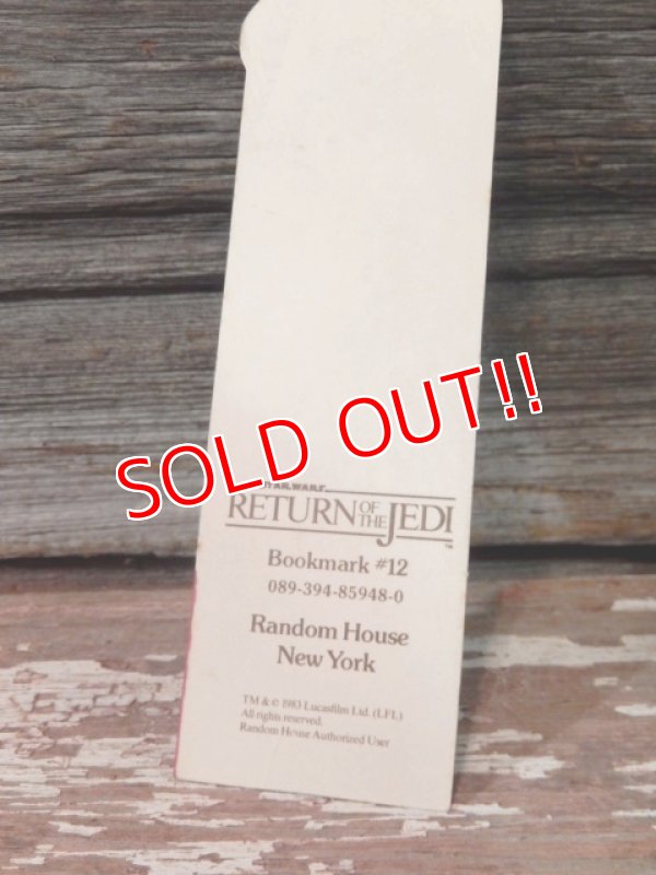 画像4: ct-150505-89 STAR WARS / Wicket the Ewok 80's Bookmark