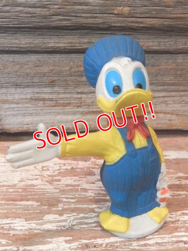 画像1: ct-101025-24 Donald Duck / 1960's-1970's Soft Vinyl Figure