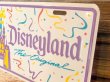 画像3: ct-170401-02 Disneyland / 1990's License Plate