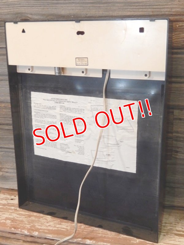 画像6: dp-130801-11 Budweiser / 80's-90's Light Up Menu Sign