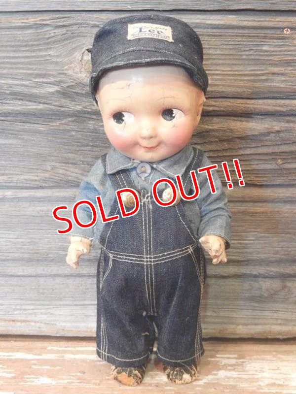 画像1: ct-170320-01 Lee / Buddy Lee 1930's Composition Doll "Overall"