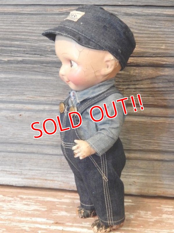画像4: ct-170320-01 Lee / Buddy Lee 1930's Composition Doll "Overall"