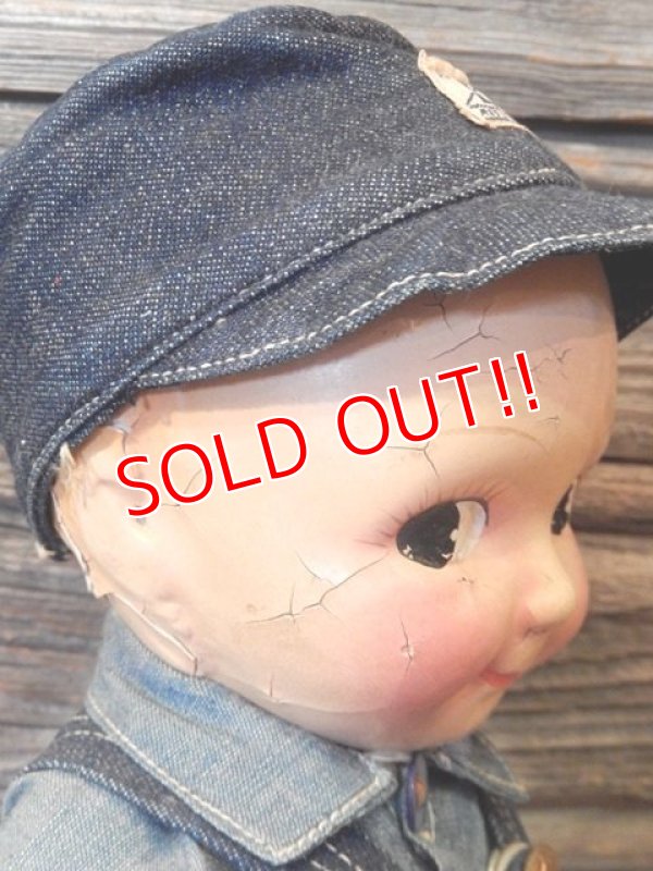 画像9: ct-170320-01 Lee / Buddy Lee 1930's Composition Doll "Overall"
