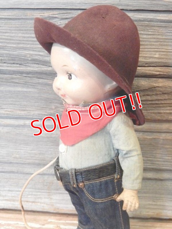 画像4: ct-170320-02 Lee / Buddy Lee 1940's Composition Doll "Cowboy"