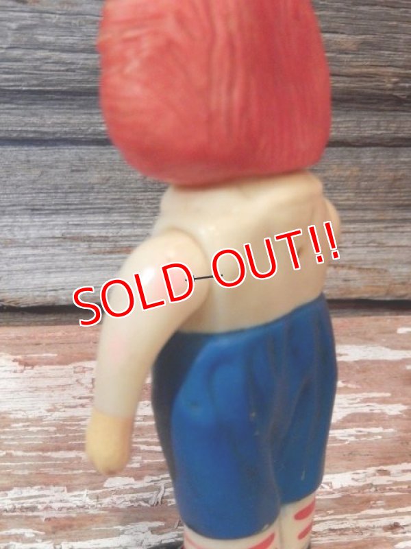 画像7: ct-170401-07 Raggedy Ann & Andy / 1960's Soft Vinyl Doll