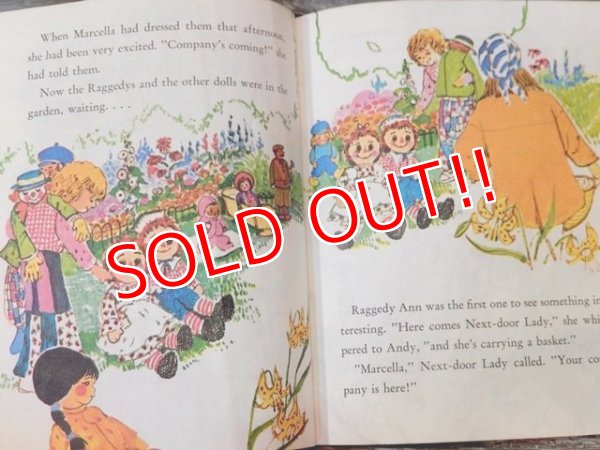 画像2: ct-170401-08 Raggedy Ann & Andy / 1970's Little Golden Book