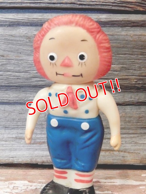 画像2: ct-170401-07 Raggedy Ann & Andy / 1960's Soft Vinyl Doll