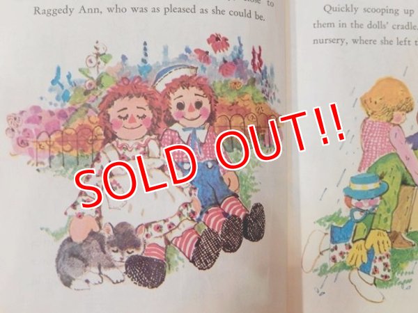 画像4: ct-170401-08 Raggedy Ann & Andy / 1970's Little Golden Book