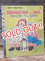 画像: ct-170401-08 Raggedy Ann & Andy / 1970's Little Golden Book