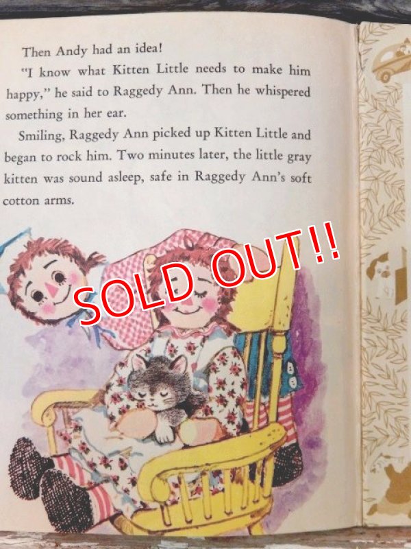 画像6: ct-170401-08 Raggedy Ann & Andy / 1970's Little Golden Book
