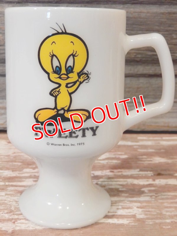 画像1: kt-170402-03 Tweety / Federal 70's Footed Mug