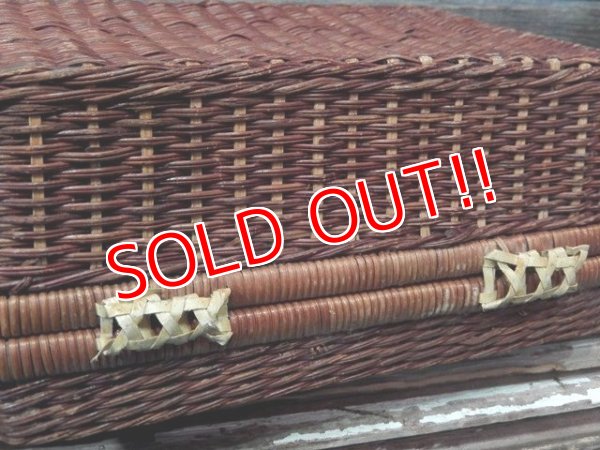 画像8: dp-170308-13 Vintage Picnic Basket