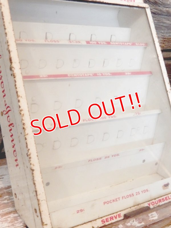 画像4: dp-170401-01 Johnson & Johnson / Vintage Dental Floss Display Rack