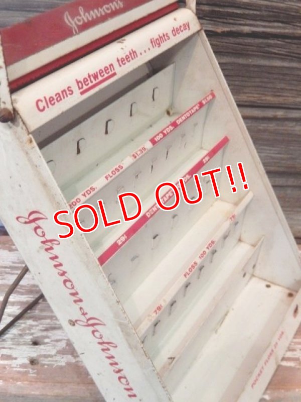 画像8: dp-170401-01 Johnson & Johnson / Vintage Dental Floss Display Rack
