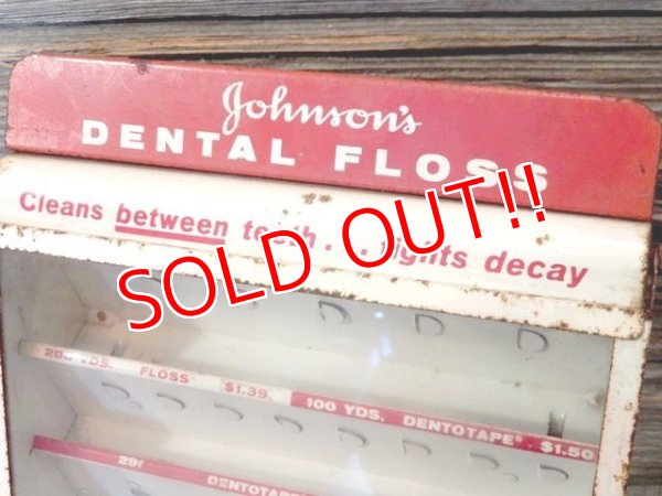 画像2: dp-170401-01 Johnson & Johnson / Vintage Dental Floss Display Rack