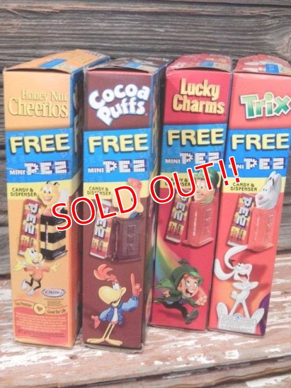 画像6: pz-130917-04 mini PEZ / General Mills 2001 Cereal Character set of 4