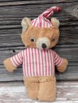 画像1: ct-170401-09 Unknown Vintage Bear Plush Doll
