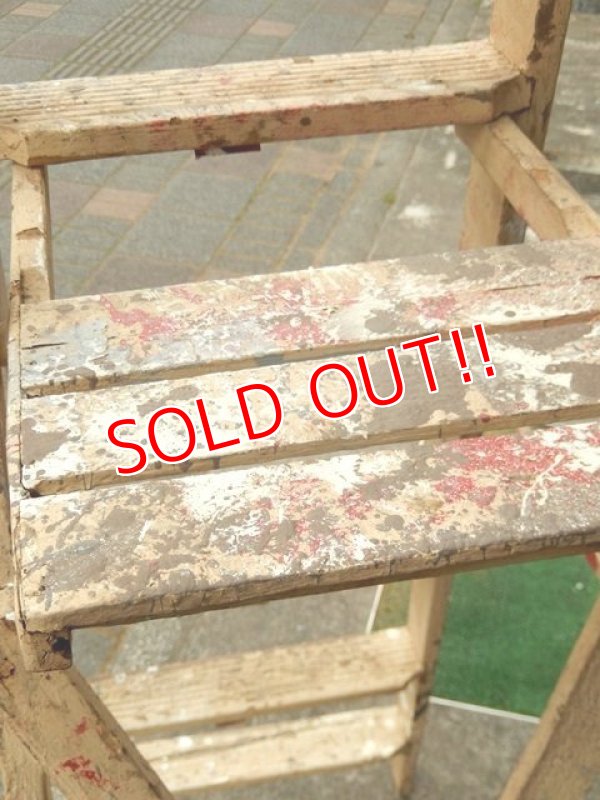 画像4: dp-170402-06 Vintage Wood Ladder